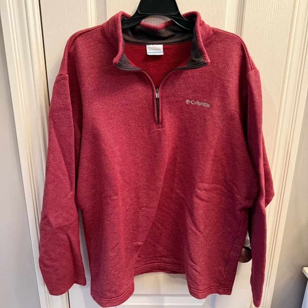 Columbia Great Hart Mountain III Half zip. Mens size XL - Picture 3 of 8